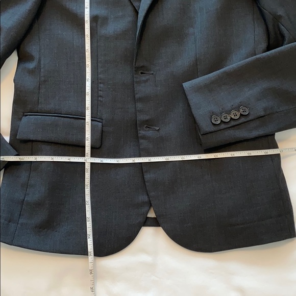 Zara Kids Suit Jacket Dark Gray Boys 13/14 - Picture 5 of 9